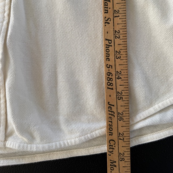 Billy Reid Shirt Women's Size Large Cream Long Sleeve Linen Blend Button Up - Picture 9 of 9